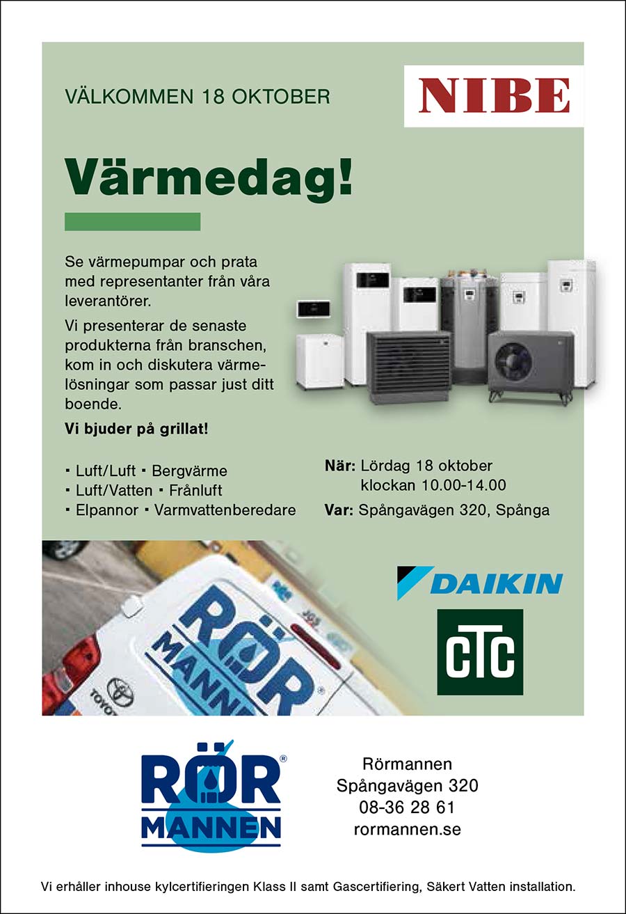 Rörmannens Värmedag 2025