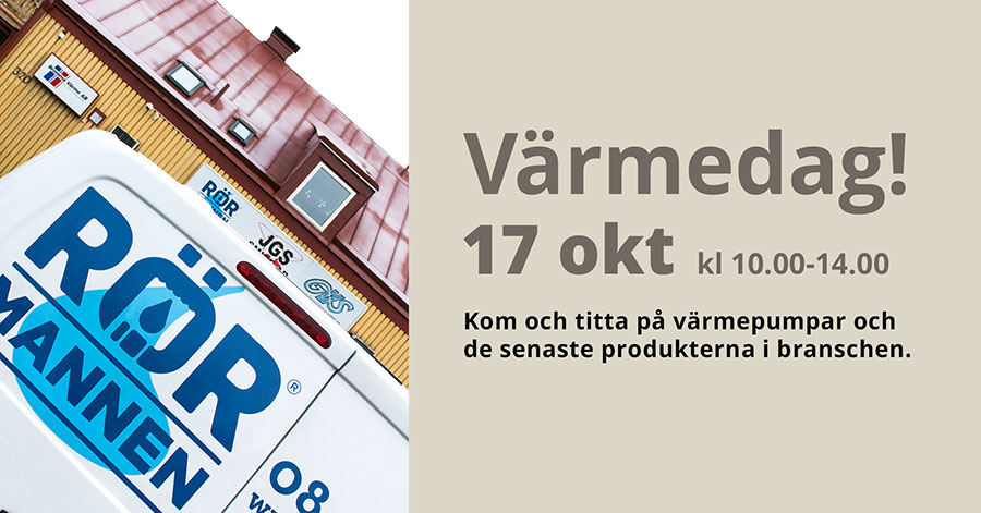 Värmedag hos Rörmannen